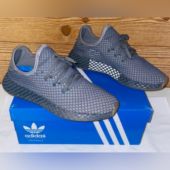 Adidas Deerupt ‘muted neon grey four’ Size 8 Men’s - Picture 9 of 10